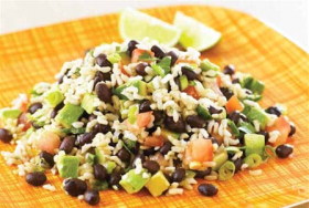 Black Bean and Brown Rice Salad
